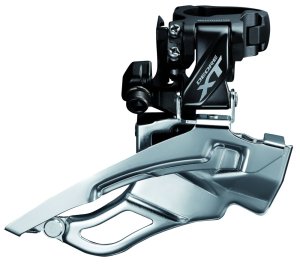 Shimano Umwerfer Deore XT FD-T8000 Triple 10-Gang Dual-Pull Down-Swing 
