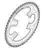 Shimano Kettenblatt DURA-ACE FC-9000 50 Zähne MA 