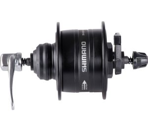 Shimano Nabendynamo DH-3D32 100 mm Center-Lock 36-Loch 6V/3.0W QR schwarz 
