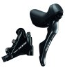 Shimano Scheibenbremsen-Set 105 BR-R7070 mit ST-R7025 hinten schwarz 