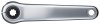 Shimano Kurbel FC-E6100 175 mm ohne Kett blatt und Kettenkastenkomp. silber 